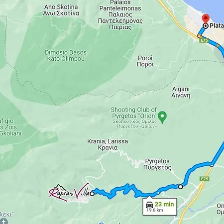 Panorama Villa Rapsani